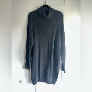NWT Aerie charcoal long sleeve sweater dress